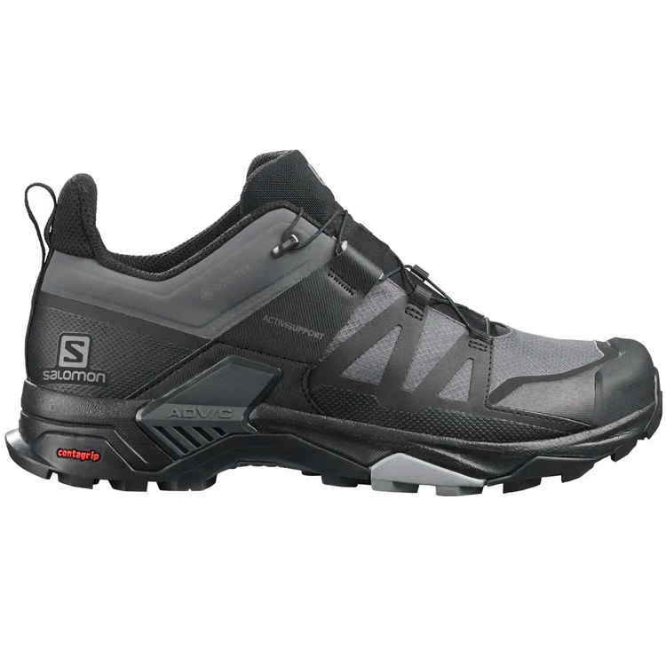 Кроссовки Salomon SHOES X ULTRA 4 WIDE GTX / Мужской / 45.5 / Черный/Серый photo 2