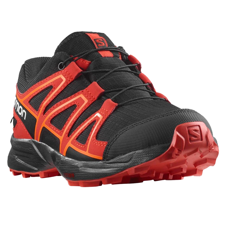 Incaltaminte Sport Salomon SHOES SPEEDCROSS CSWP pt Barbati / 33 / Negru-rosu photo 4