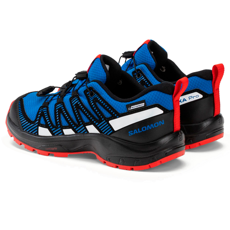 Incaltaminte Sport Salomon SHOES XA PRO V8 CSWP J pt Barbati / 32 / Albastru photo 3