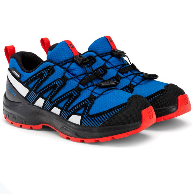 Incaltaminte Sport Salomon SHOES XA PRO V8 CSWP J pt Barbati / 32 / Albastru photo 6