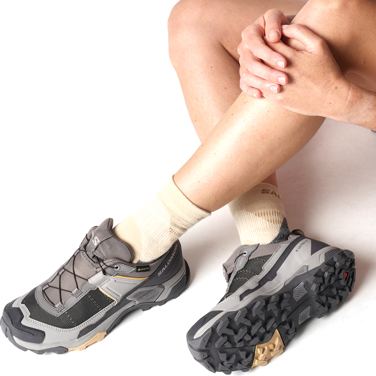 Кроссовки Salomon X ULTRA 5 GTX W / Женский / 37.5 / Серый photo 4