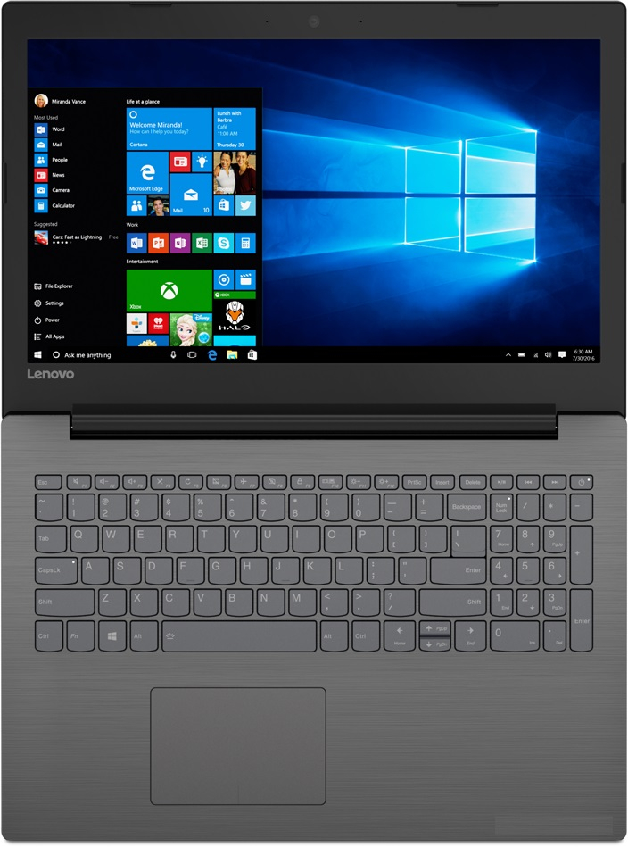 Laptop Lenovo IdeaPad 3 IdeaPad 320-15IAP (80XR000LRU) 15.6” / 4 GB / 500 GB / Celeron / HD Graphics 620 / Negru photo 4