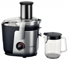 Storcator centrifugal Bosch MES4000, 1.5 l, 1000 W, 2 trepte viteza, Gri-nergu