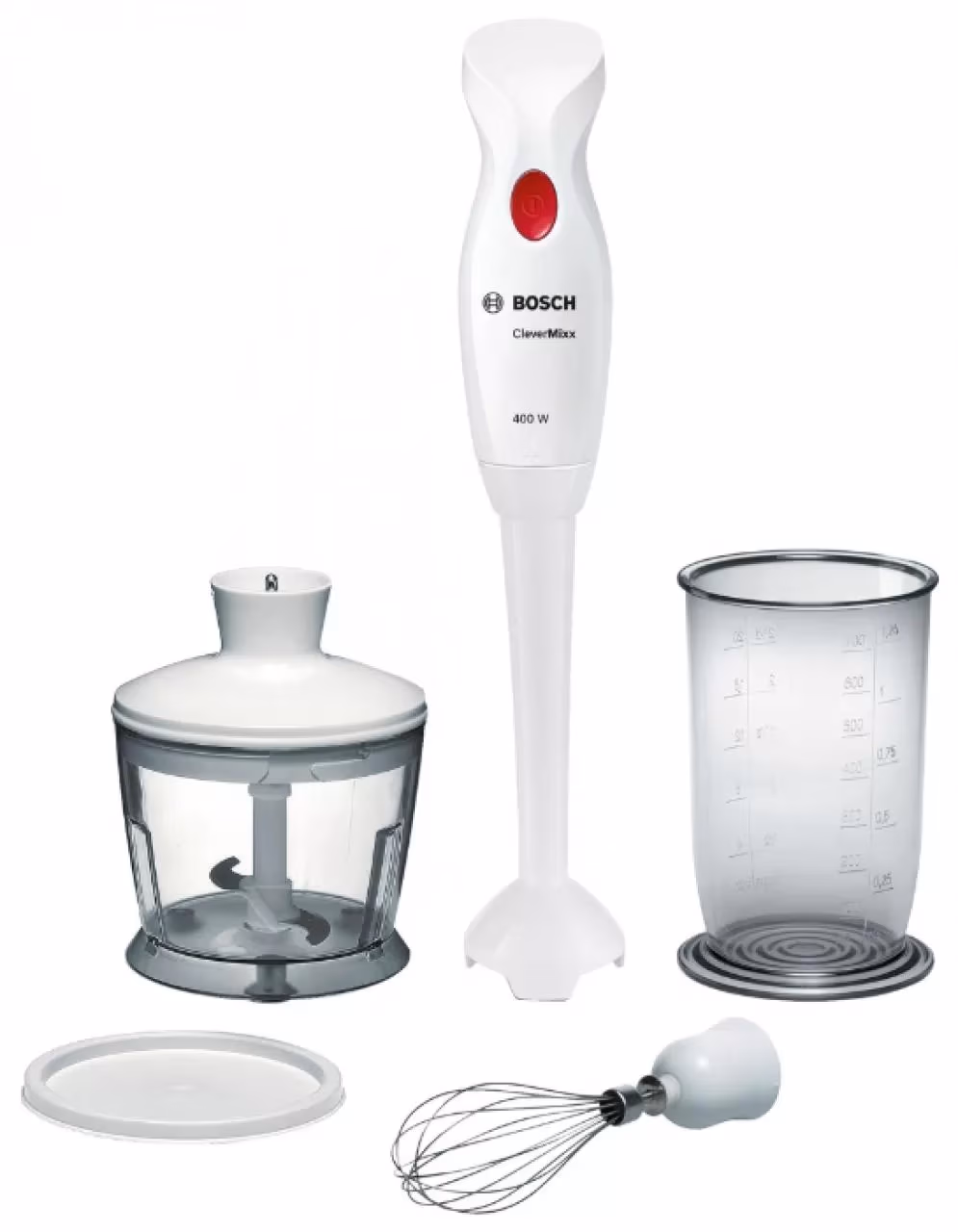 Блендер Bosch MSM14500, 700 мл, Белый  