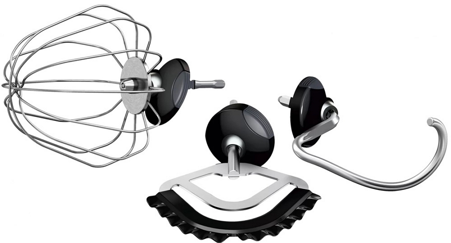 Кухонный комбайн Bosch MUM9A66R00, 7 скоростей, Красный photo 4