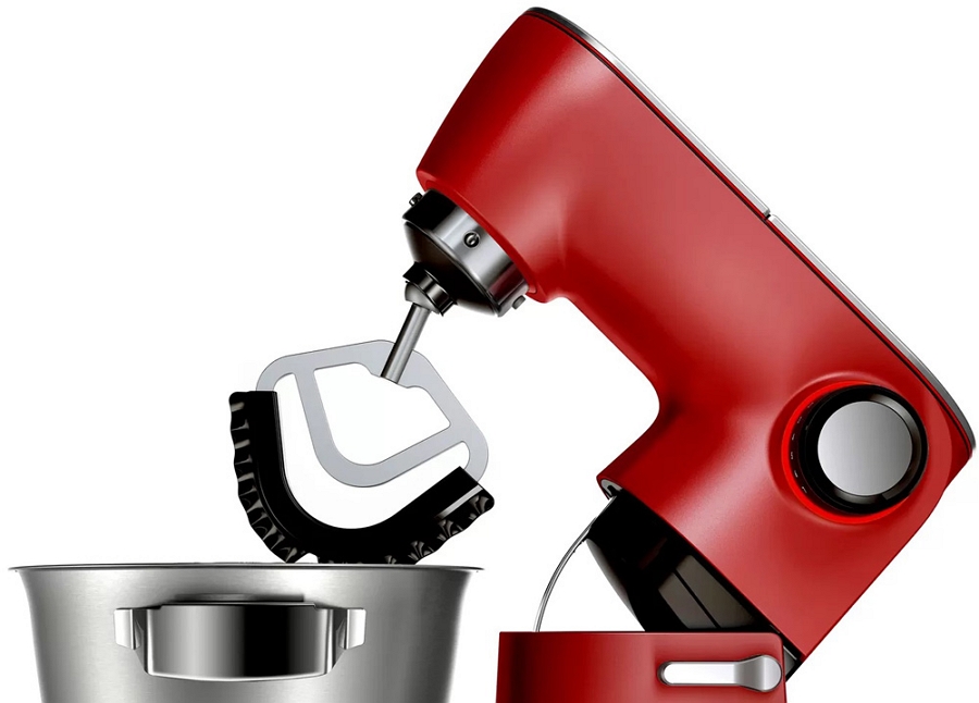 Кухонный комбайн Bosch MUM9A66R00, 7 скоростей, Красный photo 5