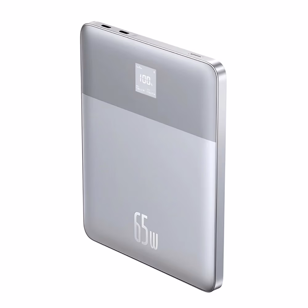 Baseus Power Bank Blade 2 12000mAh, 65W, Silver 