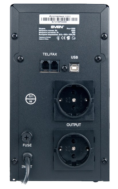 Sursa de curent continuu (UPS) Sven Pro+1000 LCD photo 2