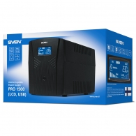 Sursa de curent continuu (UPS) Sven Pro 1500 (LCD, USB) thumbnav 7