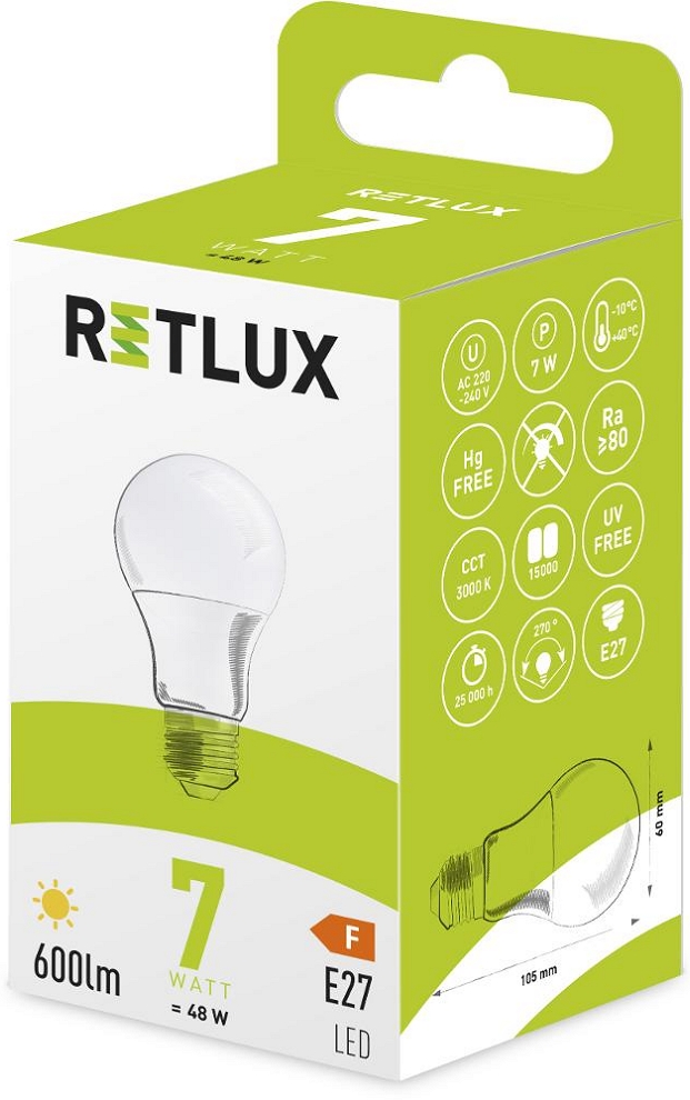 Светодиодная лампа Retlux RLL400 photo 2