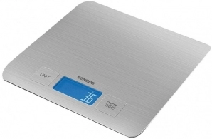 Кухонные весы Sencor SKS5400, 5 кг, Серебристый