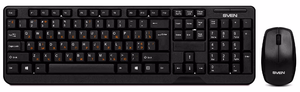 Tastatura + mouse fara fir Sven SVComfort3300 
