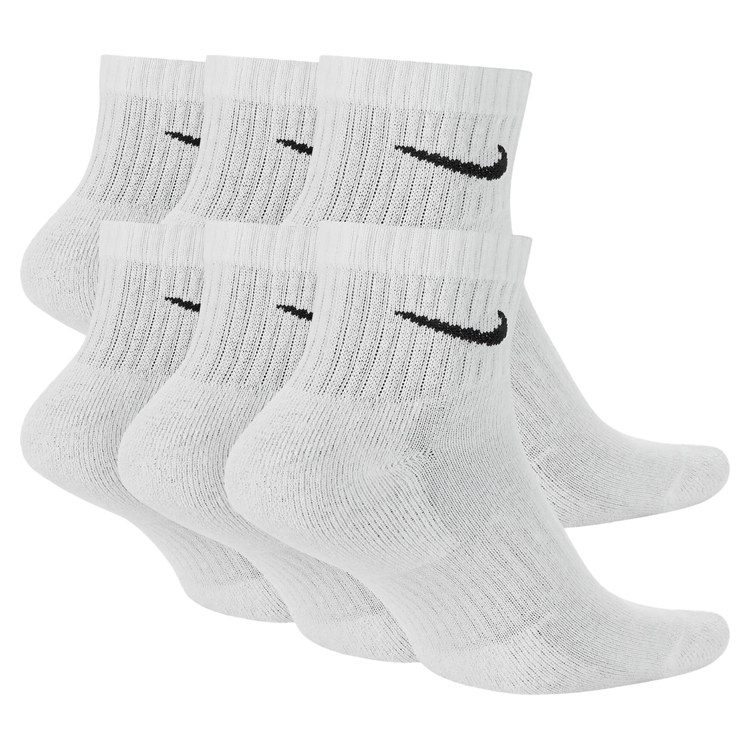 Sosete Unisex Nike U NK EVERYDAY CUSH ANKL 6PR-BD L Alb photo 3