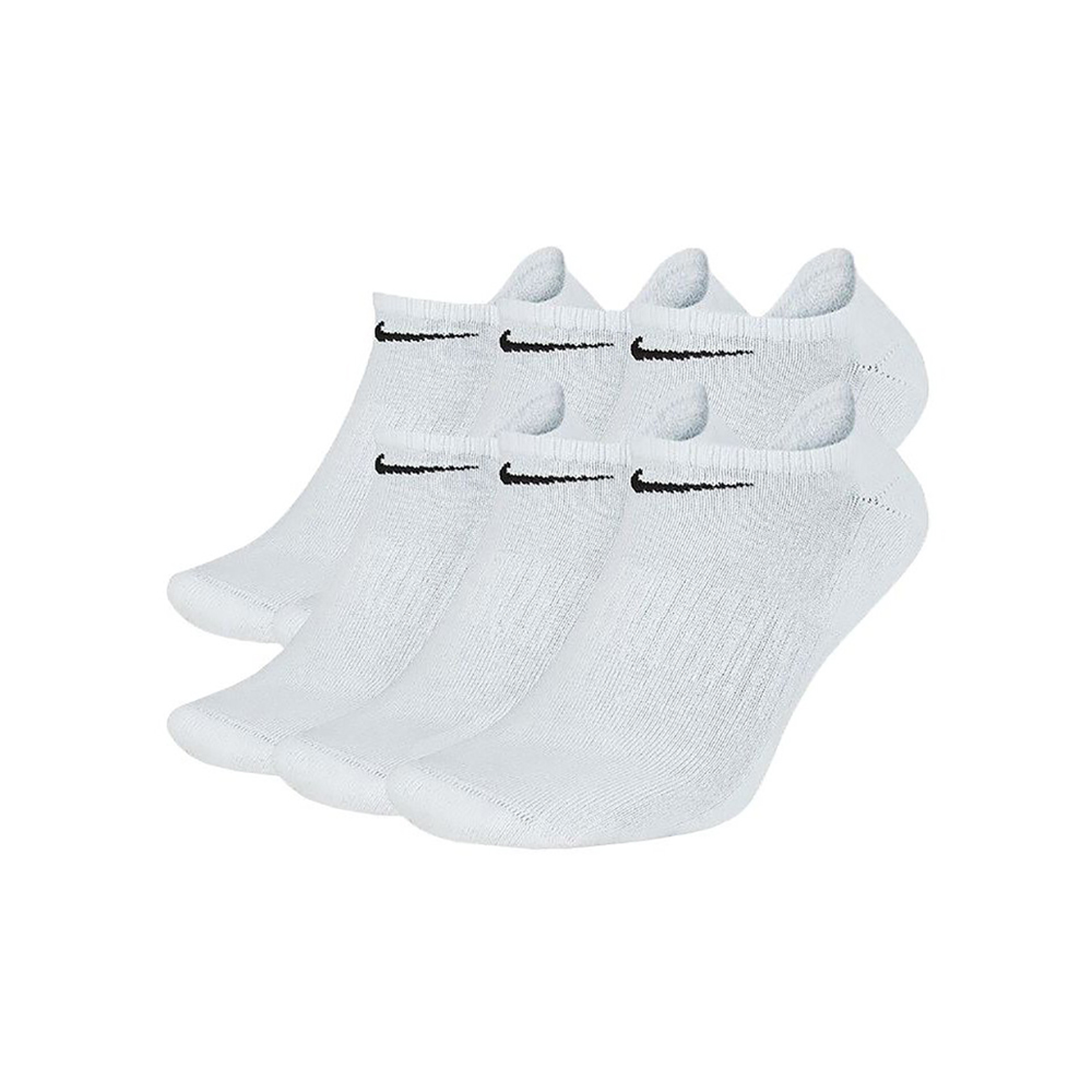 Носки Унисекс Nike U NK EVERYDAY LTWT NS 6PR XL Белый photo 3