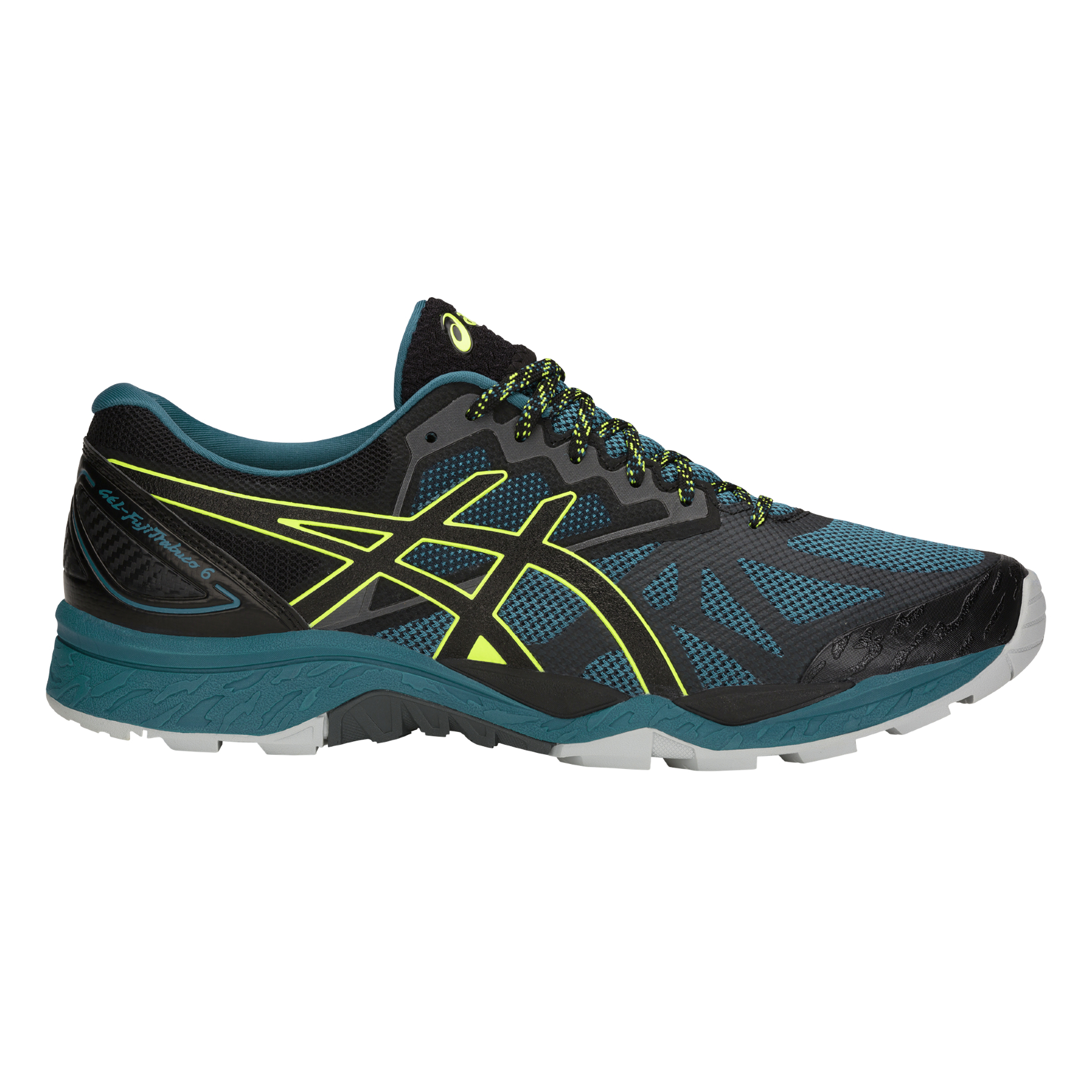 Кроссовки Asics GEL-FujiTrabuco 6 / Мужской / 41.5 / Черный/Бирюзовый photo 3