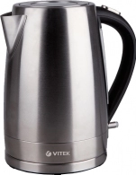 Чайник электрический Vitek VT-7000 SR, 1.7 л, 2200 Вт, Серый