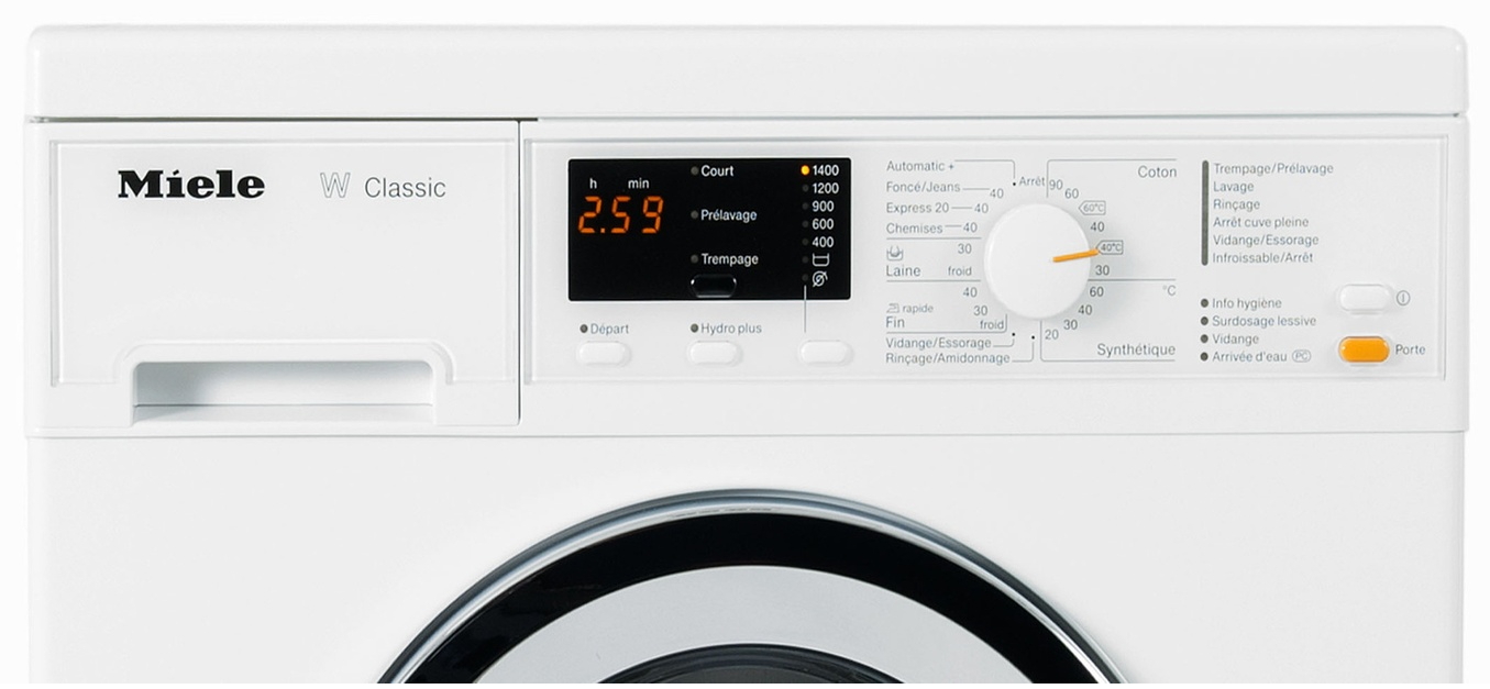 Стиральная машина Miele WDA100 7 кг / 1400 об/мин / A++ / Белый photo 3