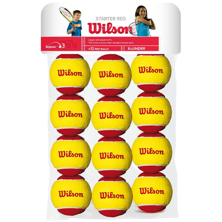 Set mingi pentru tenis 12 buc Wilson STARTER RED TBALL 12 PACK photo 1