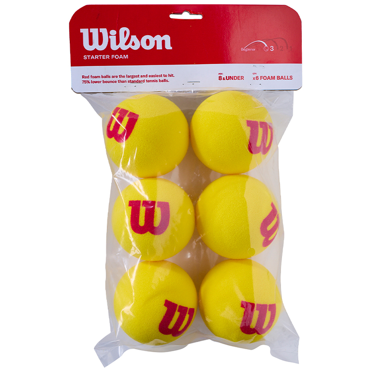 Set mingi pentru tenis 6 buc Wilson STARTER TOUR FOAM TBALL 6 PACK photo 1
