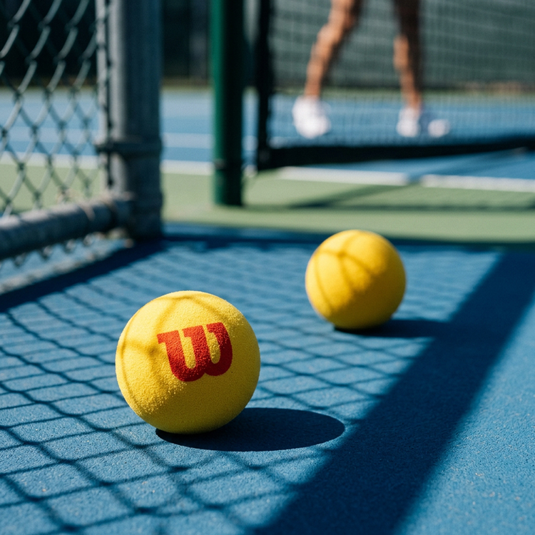 Set mingi pentru tenis 6 buc Wilson STARTER TOUR FOAM TBALL 6 PACK photo 4