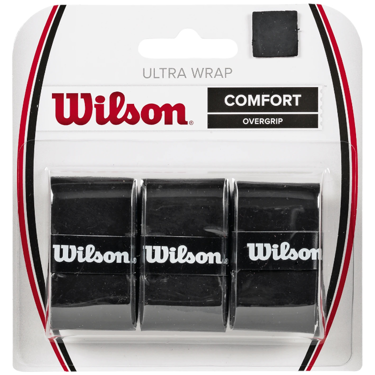 Намотки для ракетки Wilson Ultra Wrap Overgrip 3 Pack WRZ403000 Черный photo 1 Намотки для ракетки Wilson Ultra Wrap Overgrip 3 Pack WRZ403000 Черный photo 1