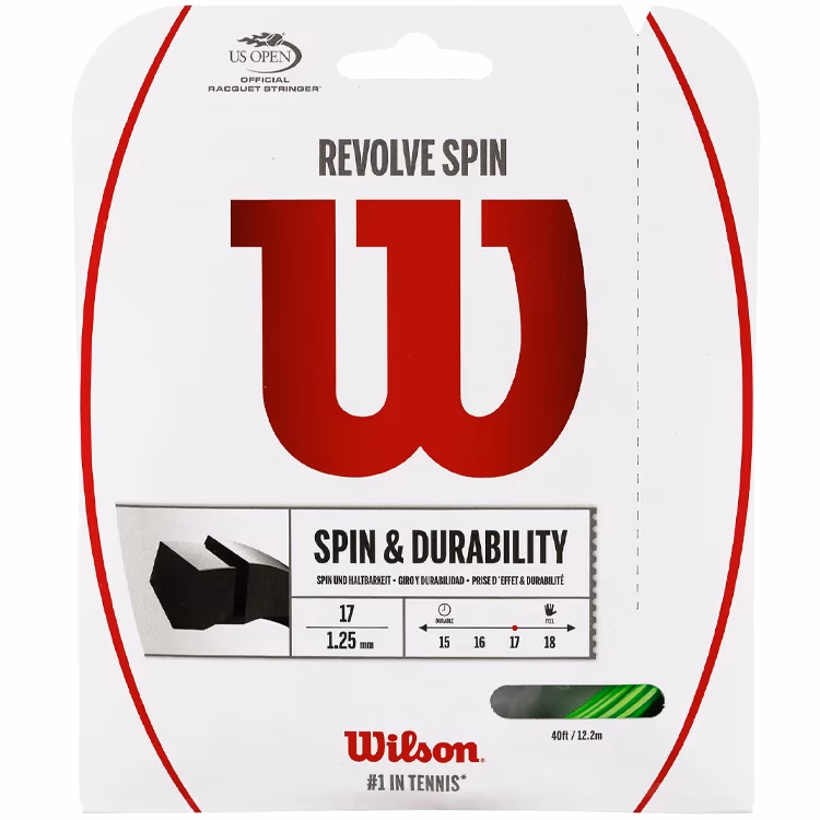 Racordaj tenis Wilson REVOLVE SPIN 17 SET