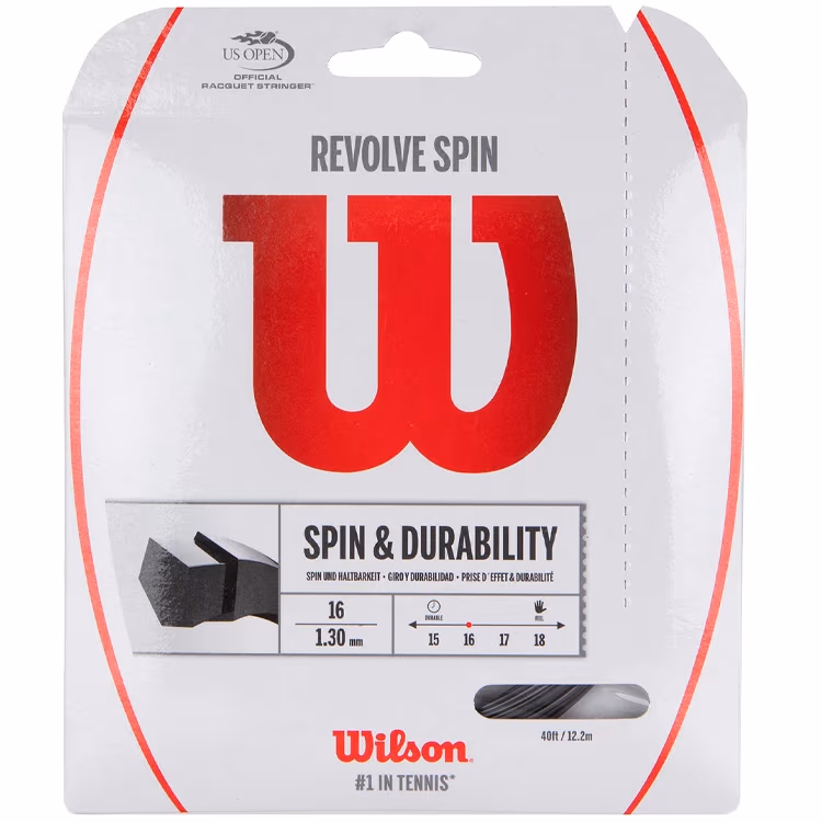 Racordaj tenis Wilson REVOLVE SPIN 16 SET