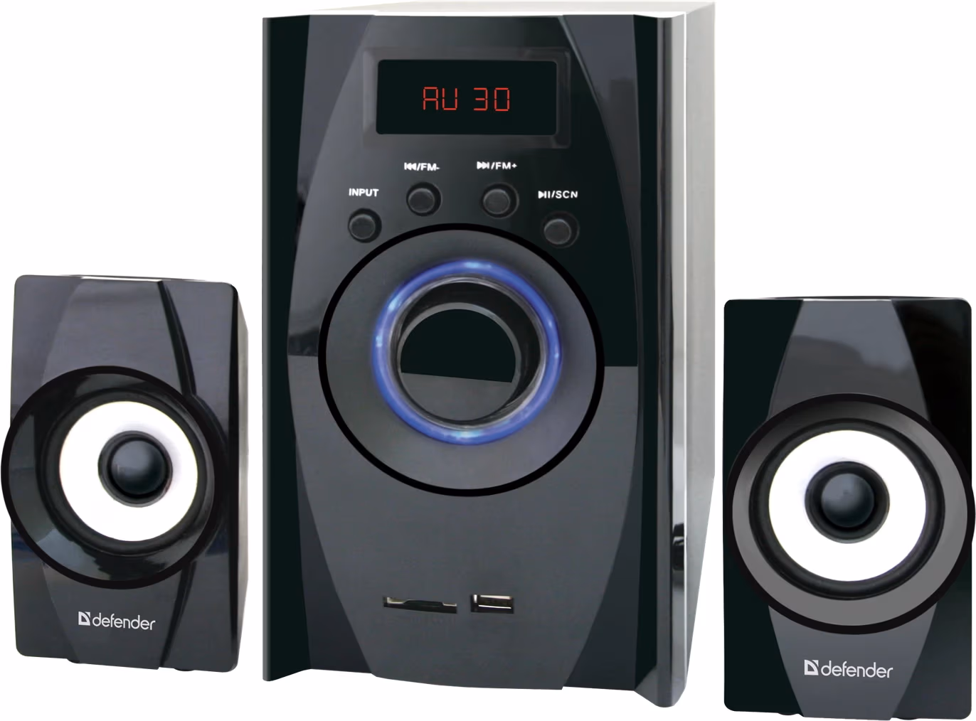 Компьютерные колонки Defender X200 20W BT/FM/MP3/SD/USB