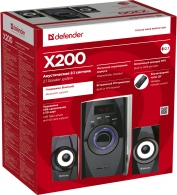 Компьютерные колонки Defender X200 20W BT/FM/MP3/SD/USB thumbnav 3