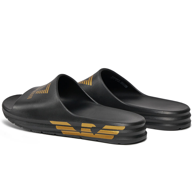Шлепанцы EA7 EMPORIO ARMANI WATER SPORTS CRUSHER / Мужской / 39 / Черный photo 2