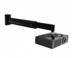 Sopar APOLLO Wall & Ceiling Universal Projector Mount 600-1200 mm, 360/20degrees tilt, Max.15 Kg, Black. thumbnav 1