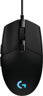 Logitech Gaming Mouse G203 LIGHTSYNC RGB lighting, 6 Programmable buttons, 200- 8000 dpi, On board memory, Black thumbnav 1