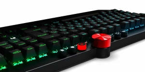 AOC AGK700-RED RGB Mechanical Gaming Keyboard (RU), Mechanical keys (CHERRY MX Red key switch), Backlight (RGB), 100% anti-ghosting, USB Hub: 1 x USB, Ultra-portable design, Solid-aluminium frame, Magnetic Leather Wrist Rest, USB thumbnav 5