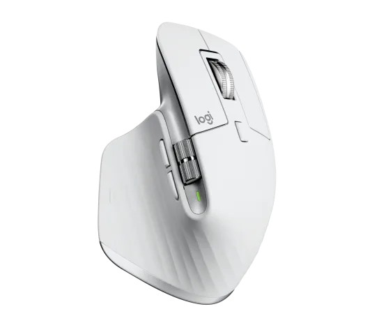Беспроводная мышь Logitech MX Master 3S Performance for Mac/ 2.4GHz and Bluetooth/ Pale Grey photo 2