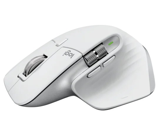 Беспроводная мышь Logitech MX Master 3S Performance for Mac/ 2.4GHz and Bluetooth/ Pale Grey photo 3