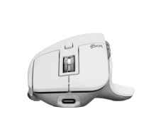 Беспроводная мышь Logitech MX Master 3S Performance for Mac/ 2.4GHz and Bluetooth/ Pale Grey thumbnav 4