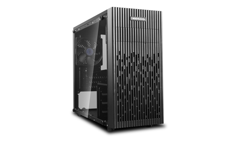 Carcasa DEEPCOOL MATREXX 30 / w/oPSU / Side panel / 1x 120mm fan / ATX / Black photo 1