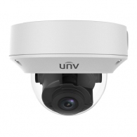 UNV IPC3234LR3-VSPZ28-D, Easy DOME 4Mp, 1/3” CMOS, VF motorized 2.8-12mm, IR up to 30m, ICR, 2592x1520:20fps, Ultra 265/H.264/MJPEG, Triple stream, DWDR,  IP67&IK10, HLC, car-grade LED,  3-Axis, DC12V/PoE thumbnav 1