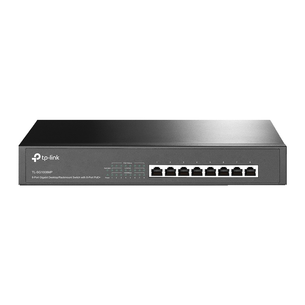 Коммутатор TP-LINK TL-SG1008MP / 8 port / Gigabit / PoE photo 1 Коммутатор TP-LINK TL-SG1008MP / 8 port / Gigabit / PoE photo 1