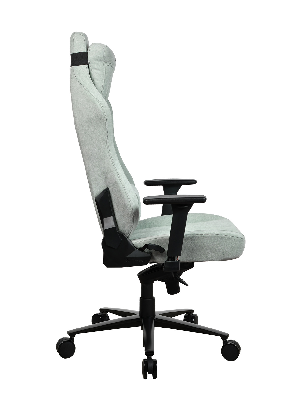 Fotoliu Gaming AROZZI Vernazza Soft Fabric VERNAZZA-SFB-PGN / 135-145kg / 165-190cm /  Pearl Green photo 5