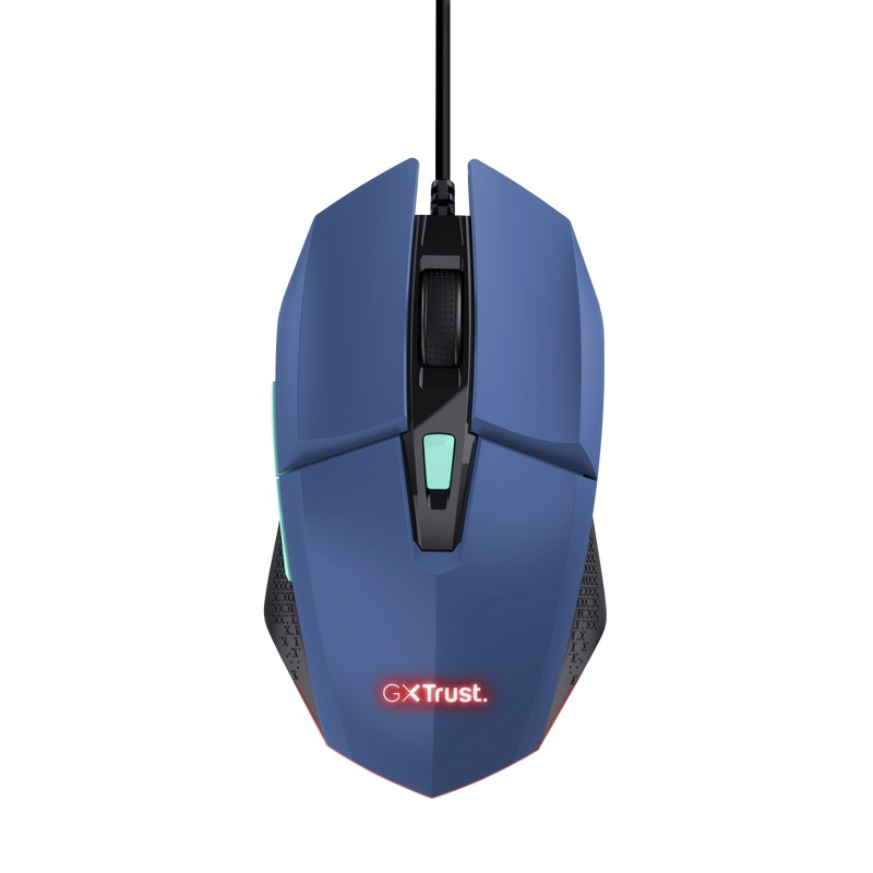Игровая мышь Trust GXT 109B FELOX, USB, Blue photo 1 Игровая мышь Trust GXT 109B FELOX, USB, Blue photo 1