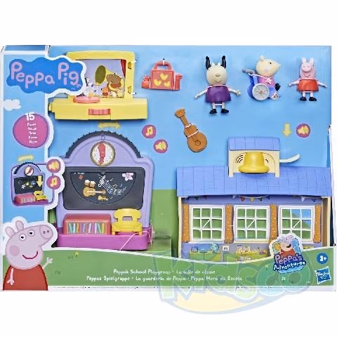 Peppa Pig F2166 Pep Peppas School Playgroup Playset