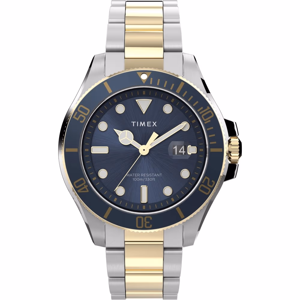 Harborside Coast 43mm Stainless Steel Bracelet Watch