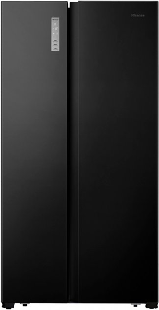 Frigider Side-by-Side Hisense RS677N4BFE / 564 l / 178.6 cm / A+ / Negru photo 1 Frigider Side-by-Side Hisense RS677N4BFE / 564 l / 178.6 cm / A+ / Negru photo 1