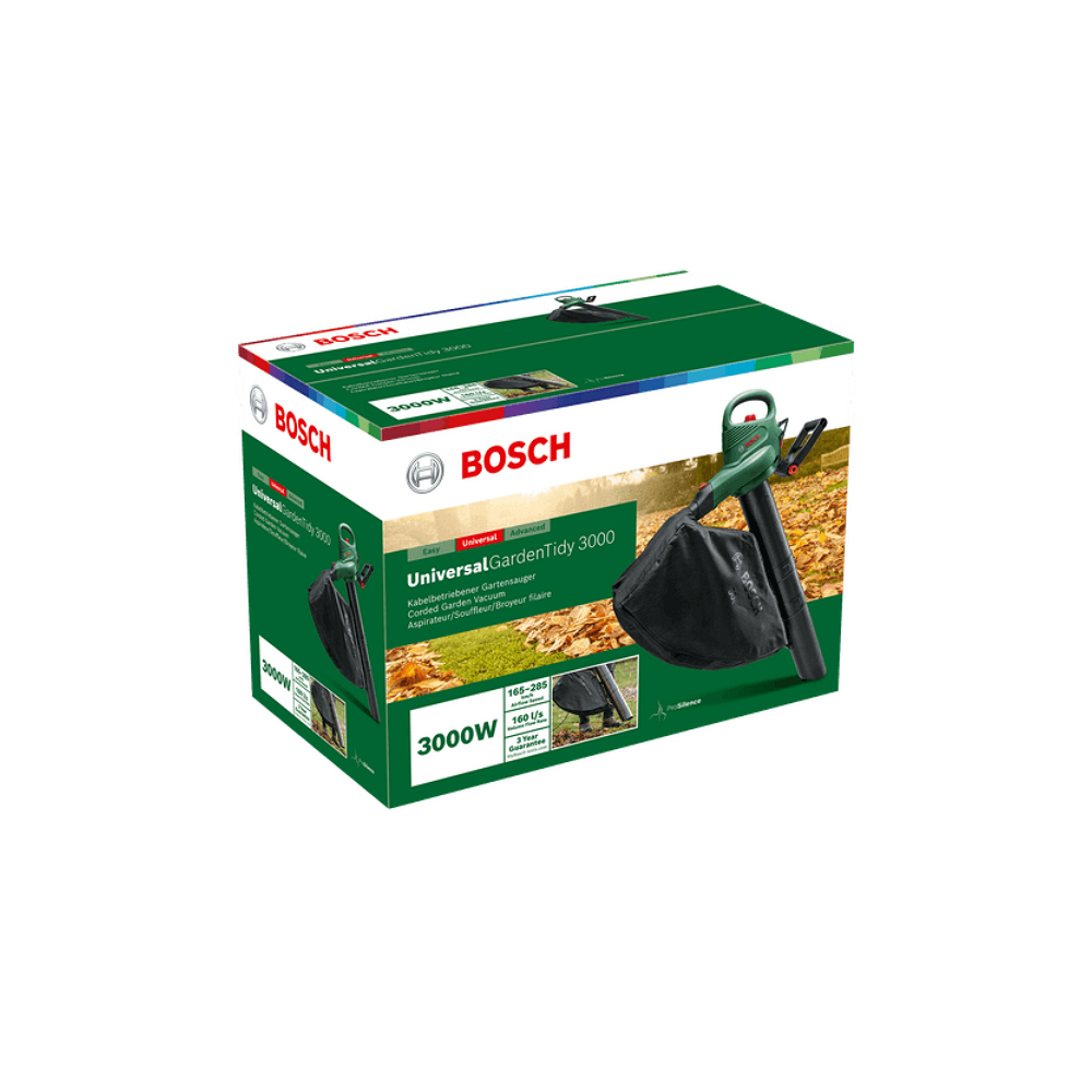 Садовый пылесос-воздуходувка Bosch Universal Garden Tidy 3000, 06008B1001 photo 7