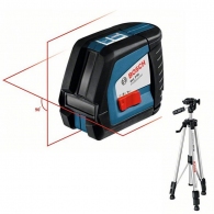 Nivela laser in cruce Bosch GLL 2-50 + BS 150, 0601063101 thumbnav 1