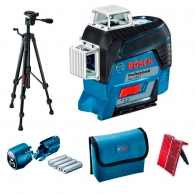 Лазерный линейный нивелир Bosch GLL 3-80 C stativ BT150, 0601063R01 thumbnav 2