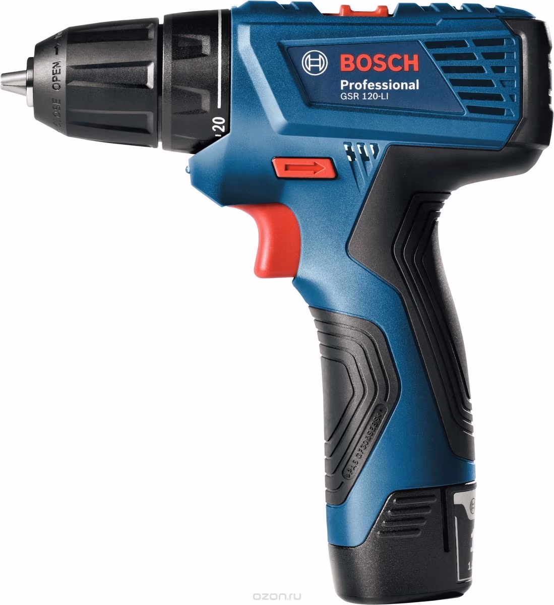 Аккумуляторный шуруповерт с литий-ионным аккумулятором Bosch GSR 120-LI (06019F7001)
