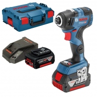 Аккумуляторная отвертка Bosch GDR 18V-200C 2x5.0Ah, 06019G4101 thumbnav 2