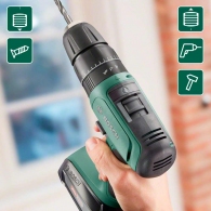 Masina de gaurit si insurubat  cu acumulator Bosch UniversalImpact 18V 2x1.5Ah, 06039C8101 thumbnav 6